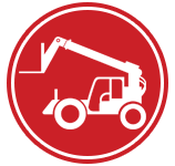 pennwest industrial trucks rough terrain outdoor forklift icon