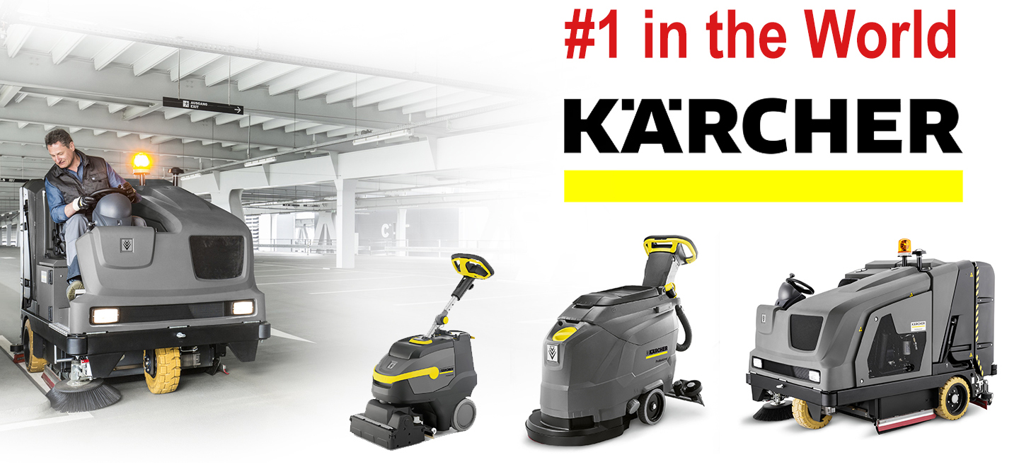 karcher industrial sweeper scrubber